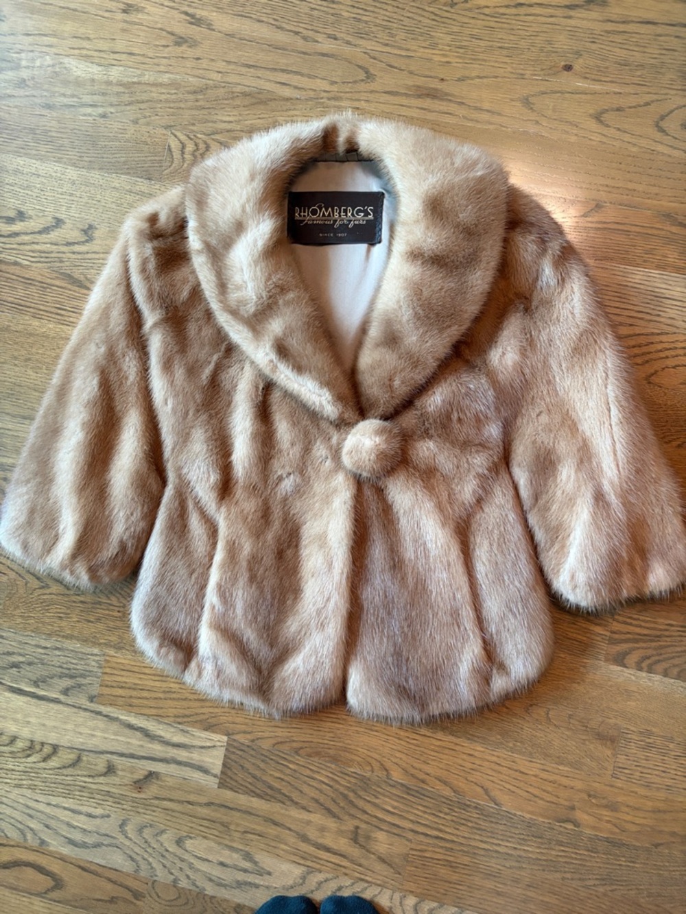 Mink cape